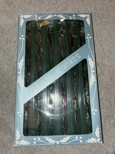 Vintage glass icicles - glass,