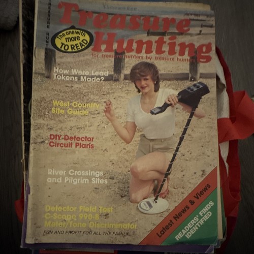 Treasure hunting magazine - treasure,