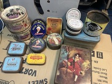 Vintage Tobacco and Sweet Tins Job Lot