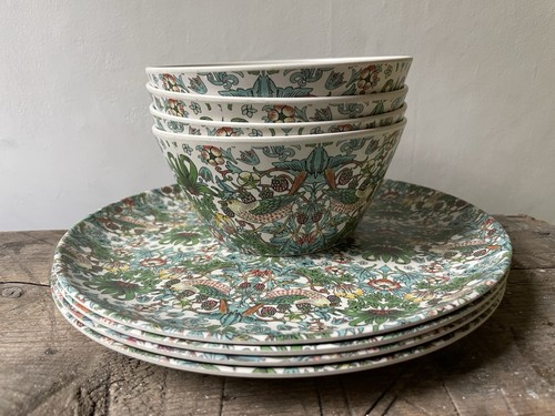 William morris plates bowls - william,