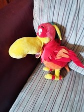 haven holidays manic the parrot large parrot soft plush toy 15 inches tall
