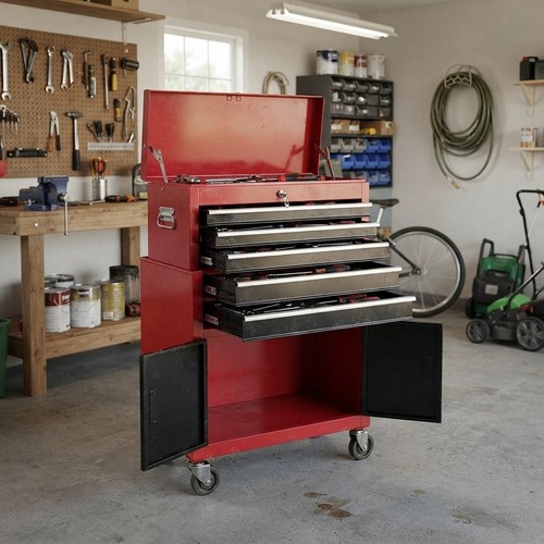 Spacious drawer lockable - 6-drawer,