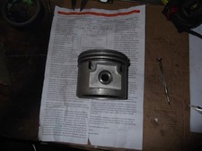 PANTHER PISTON M100 M120 SUPLIED BY GORDON NORTH NOS WITH ORIGINAL INSTRUCTIONS