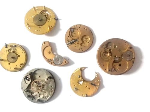 Antique pocket watch movement - pocket,