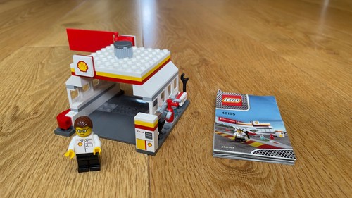 Lego shell petrol station - lego,
