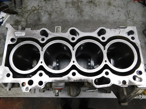 Mazda engine block - engine,