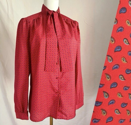 Vintage red paisley - vintage,