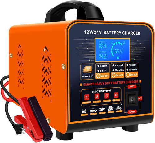12v 24v car - battery, charger