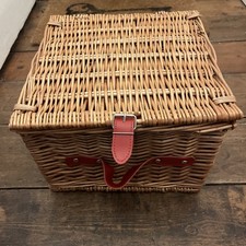 Square Wicker Picnic Hamper