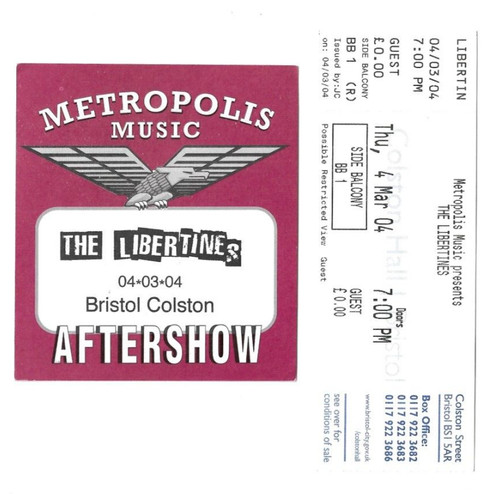 The libertines tour - -,