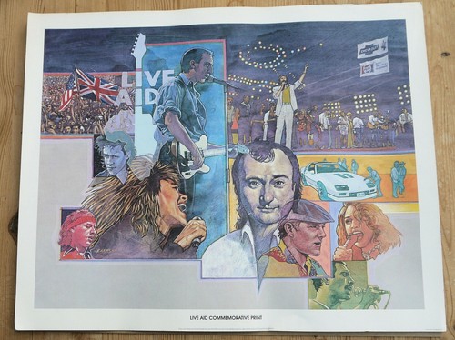 1985 live aid commemorative - 1985,