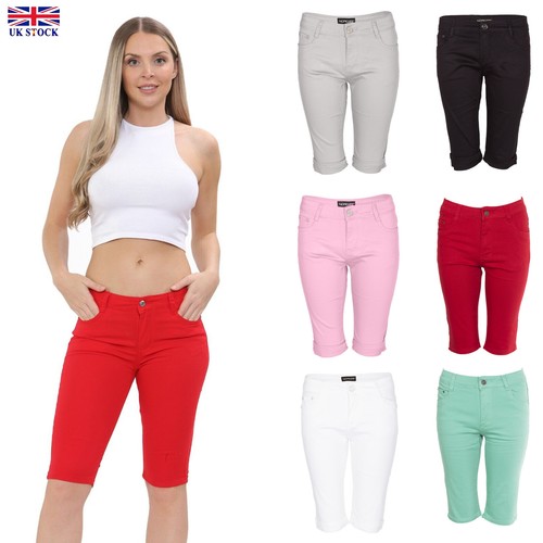 Ladies cotton chino shorts - ladies,