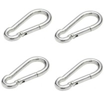 Locking carabiner clip snap - clip,