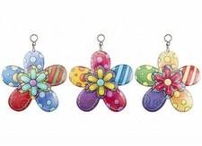 Colourful flower metal - x,