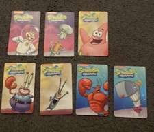 7 spongebob coin pusher cards