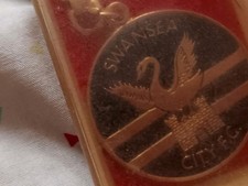 Vintage Old Keyring Packaged