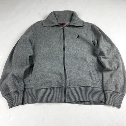 Womens kangol gray full - full, zip