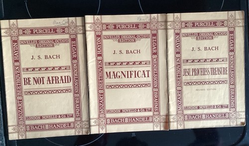 Bach choral music scores be - choral,