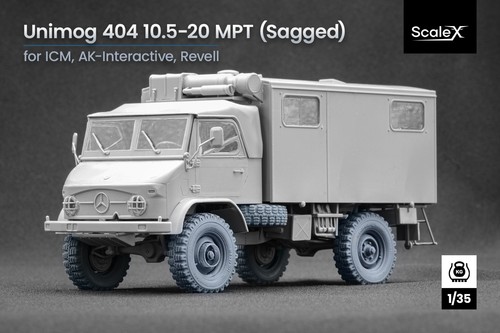 Scale wm35022s 35 unimog - scale,
