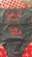 Rude / Naughty / 18+ / Knickers Secret Santa Funny Joke Custom Knickers