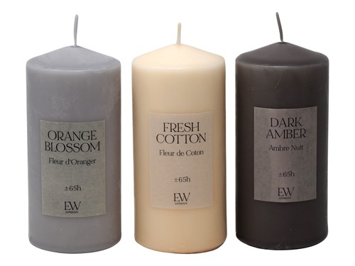 Scented 15cm pillar candles - 15cm,