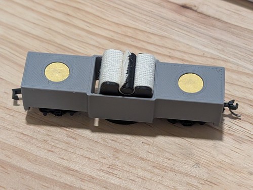 Scale track cleaning car - n-scale,