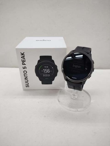Suunto peak black gps - black, sport