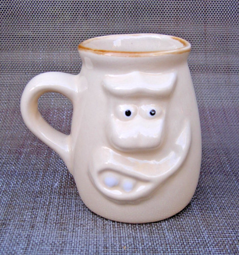 Vintage 1980s ugly mug toothy - 1980s,