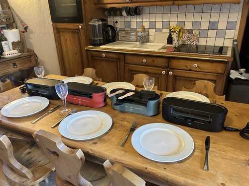 Raclette grill duo person - raclette,