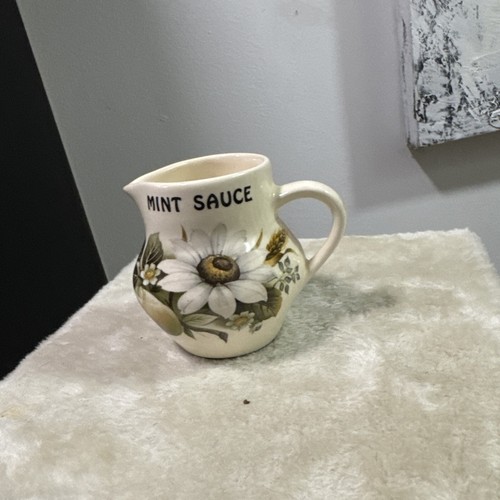 Brixton pottery mint sauce jug - mint,