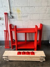 SCAFFOLD TOWERS 4' X 2'6"   DIY  19'6ft WORKING HEIGHT, PPC SAFETY ORANGE TOWERS