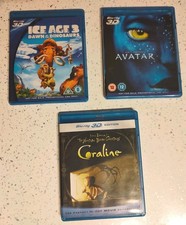 Coraline Blu-ray Disc 2010 3D