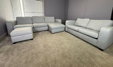 DFS Grey L shape & 2 seater