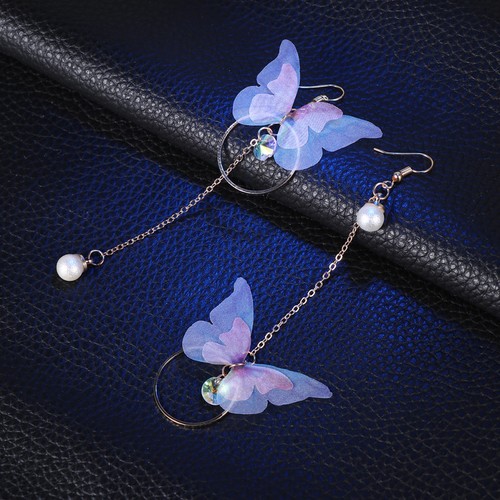 Golden butterfly wings dangle - butterfly,