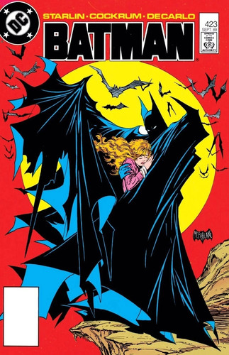 Batman 423 comic book cover - #423,