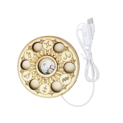 Crystal ball stand - ball, table