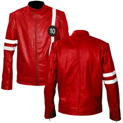 Men new ben red - red, leather