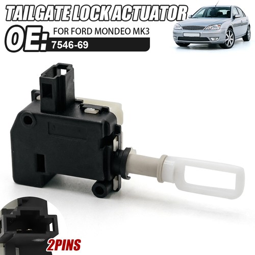 Rear boot tailgate lock - rear,