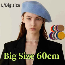 Large Wool Beret 60cm Unisex