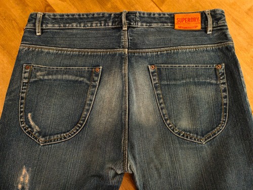 Superdry mens slim indigo dark - superdry,