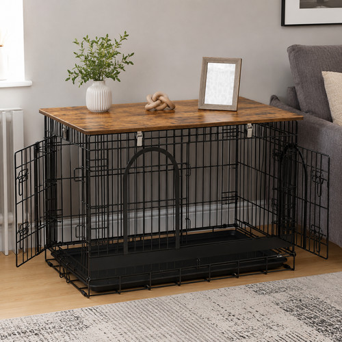 Dog crate furniture 94cm heavy - furniture,