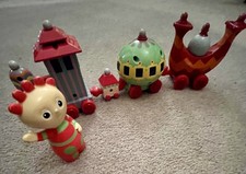 In The Night Garden Ninky Nonk Train 2007 Golden Bear pro & tombliboo figure.  