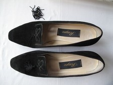 Rayne Shoes Black Suede US 11