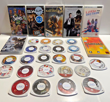 Sony PSP Bundle - 31 Games / UMD Film - Some Without Cases - Joblot