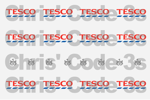 Code adhesive vinyl decal - code, 3