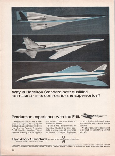 Hamilton standard f111 sst - standard,