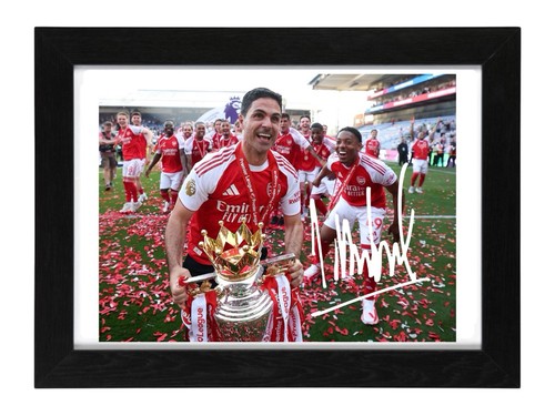 Mikel arteta signed photo - arteta,