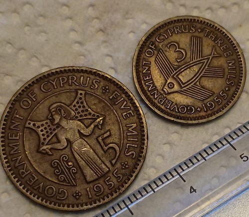 Set nice 1955 cyprus - 2,