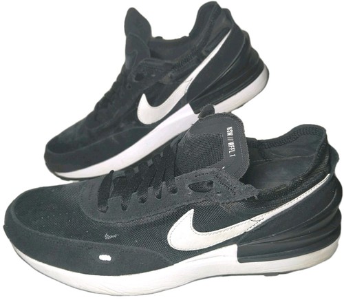 Nike waffle one trainers black - nike,
