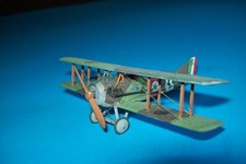 SPAD XIII, FRANCO BARACCA,  1917    1:72  scale  built model